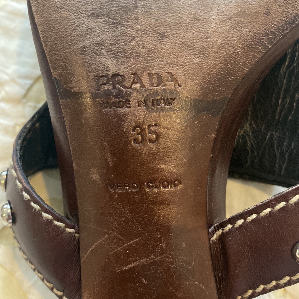 Prada Sandal, size 5/ 35 - Picture 5 of 6